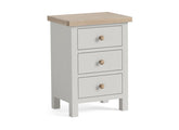 MC Grey Standard Bedside - wooden handles